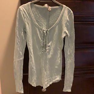 Free People XS long sleeve shirt
